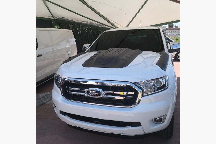 Ford Ranger 2011–2022 Motorhuvlist V2 (ABS) Foto 2