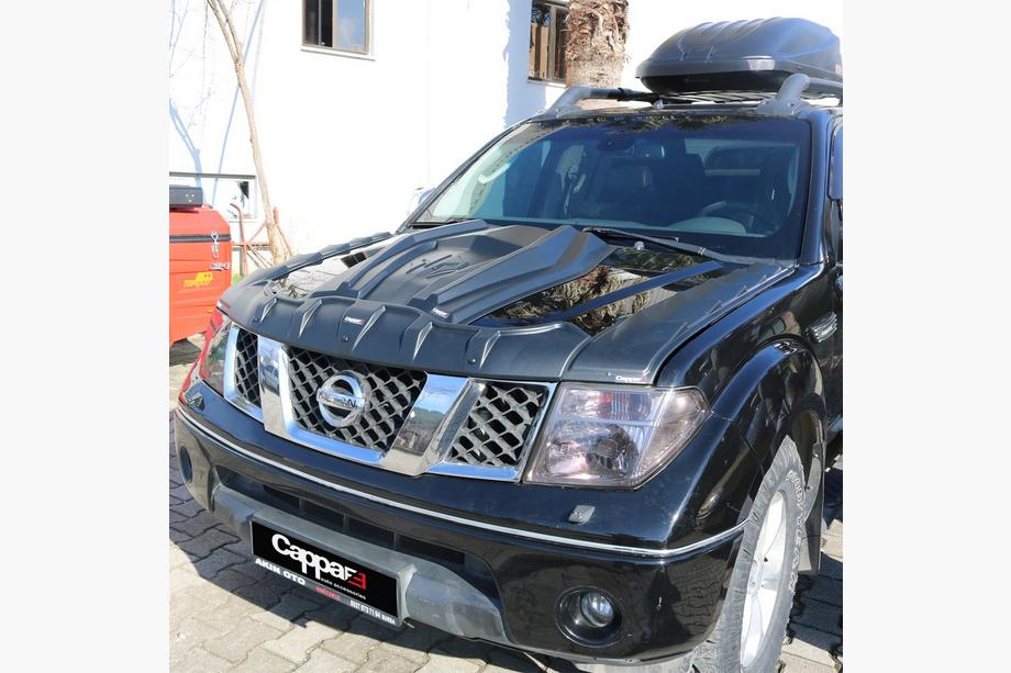 Nissan Navara 2006–2015 Set med motorhuvsöverdrag DRAGON (3 st) Foto 4