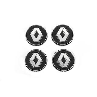 Fälgcentrumkåpor svarta med ring 81568 (57 mm till 49 mm, 4 st) foto 2