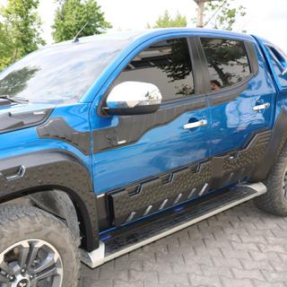 Övre dörrlister 2019+ (6 st, ABS) Mitsubishi L200 2015–2024 foto 2