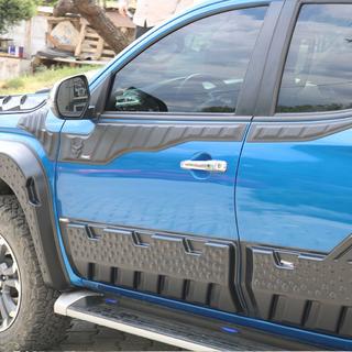 Övre dörrlister 2019+ (6 st, ABS) Mitsubishi L200 2015–2024 foto 4