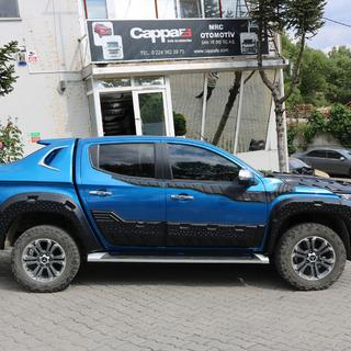 Övre dörrlister 2019+ (6 st, ABS) Mitsubishi L200 2015–2024 foto 3
