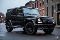 Mercedes G class W463 1990–2018 Smidda aluminiumfälgar Custom V1 (R20, 4 st) 20x10J ET 0 foto 2