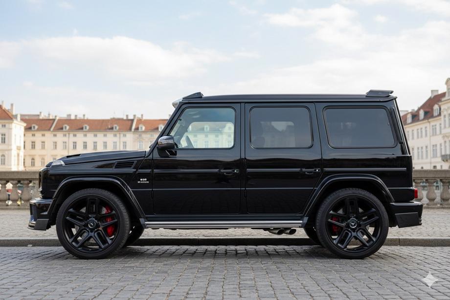 Mercedes G class W463 1990–2018 Smidda aluminiumfälgar Custom V1 (R20, 4 st) 20x10J ET 0 Image