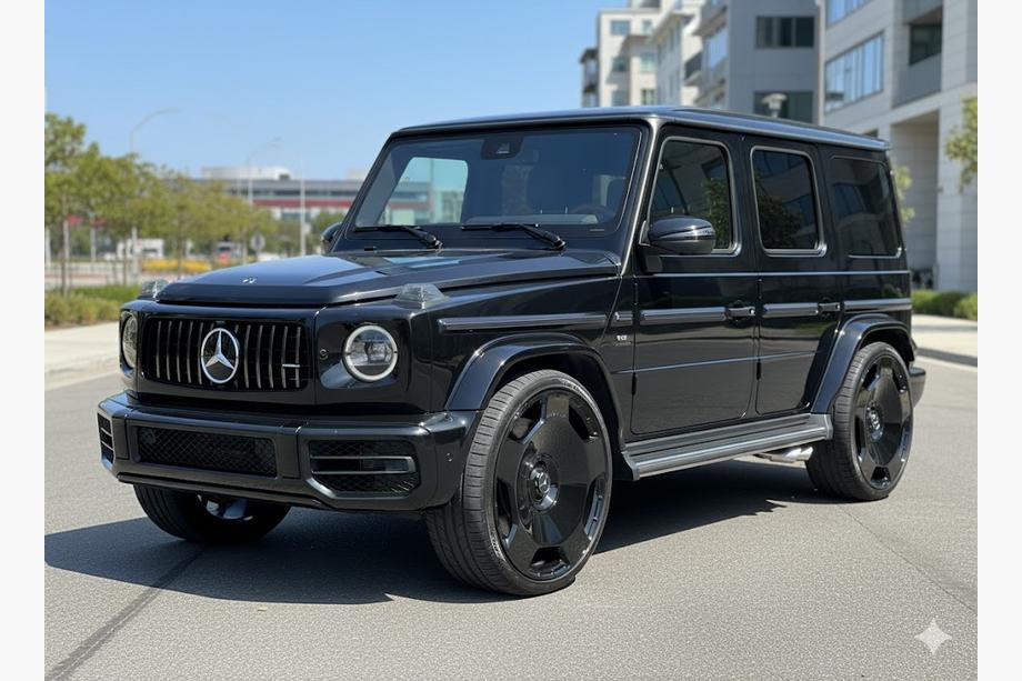Mercedes G class W463 1990–2018 Smidda aluminiumfälgar Custom V2 (R20, 4 st) Image