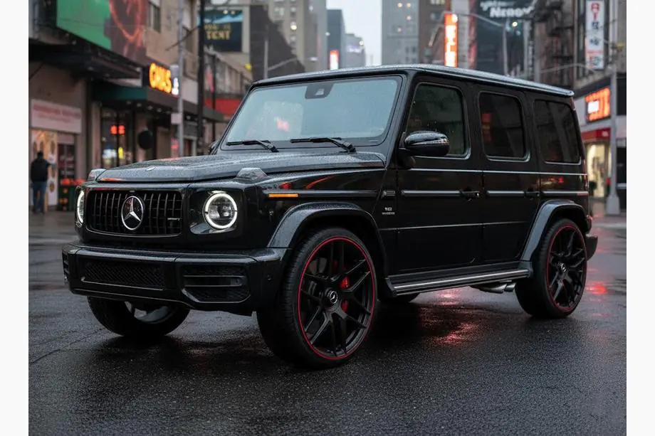 Mercedes G class W463 1990–2018 Smidda aluminiumfälgar Custom V3 (R20, 4 st) Image