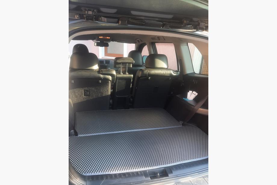Toyota Highlander 2008–2013 EVA bagagerumsmatta (2-delad, svart) Image