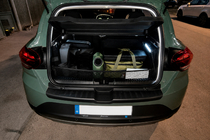 Dacia Sandero 2021– Bakre stötfångarskydd EuroCap (4 st, ABS) foto 5