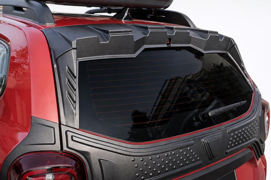 Renault Duster 2018–2024 Spoiler i 3 delar (ABS) Image