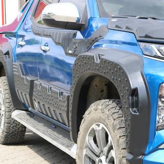 Skärmbreddare V2 (2019+, EuroCap) Mitsubishi L200 2015–2024 foto 4