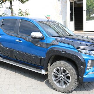 Skärmbreddare V2 (2019+, EuroCap) Mitsubishi L200 2015–2024 foto 1
