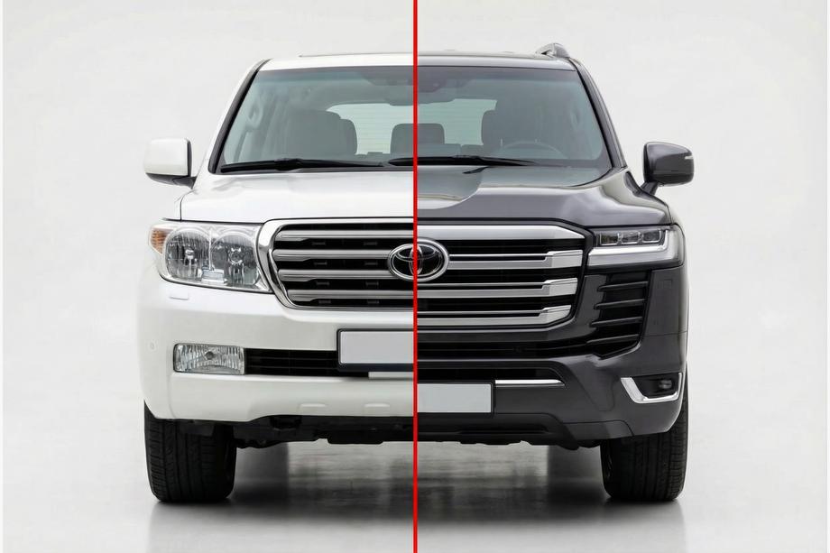 Toyota Land Cruiser 200 2007–2021 Restylingkit för LC 300 High-Line (komplett sats) Foto 1