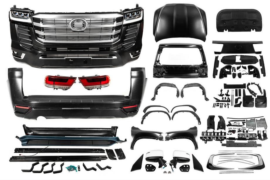 Toyota Land Cruiser 200 2007–2021 Restylingkit för LC 300 High-Line (komplett sats) Foto 2