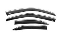 Toyota Yaris/Yaris Cross (XP210) 2020– Vindavvisare med kromlist (4 st, Niken) foto 2