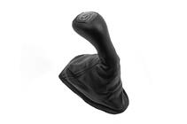 Mercedes E-klass W211 2002–2009 Växelspaksknopp och växelspaksdamask OEM Elegance-Mercedes (konstläder) foto 5