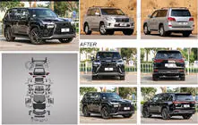 Lexus LX570/450d 2008–2022 Facelift-kit för LX600 foto 7