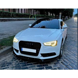 Främre läppspoiler (för Base, 2011-2015, olackerad för lackering) Audi A5 2007–2015 foto 2