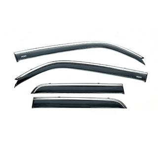 Vindavvisare med kromlist (4 st, Niken) Toyota 4Runner 2009–2024 foto 2