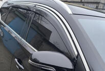 Chery Tiggo 7 2020– Vindavvisare med kromlist (4 st, Niken) foto 6
