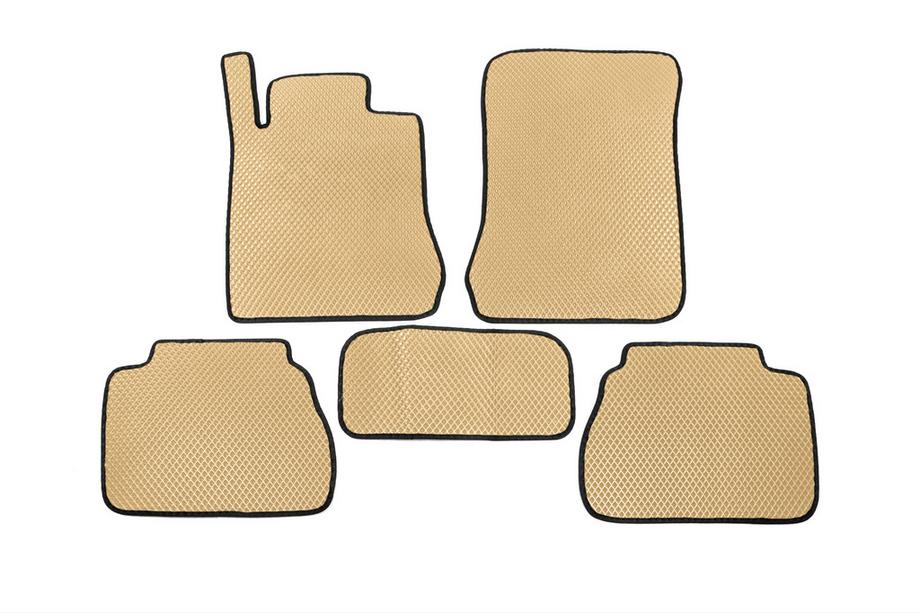 Mercedes E-class W210 1995–2002 EVA bilmattor (beige) Image