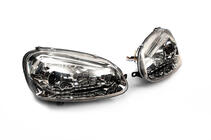 Volkswagen Golf 5 2003–2009 Strålkastare med LED-ljus Silver (2 st) foto 3