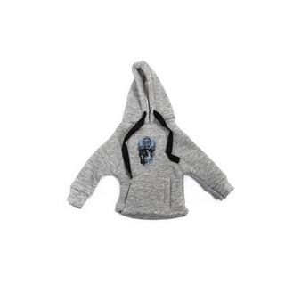 Växelspaksdamask hoodie V913 (Dödskalle QP) foto 2