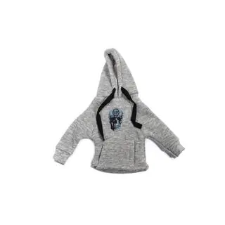 Växelspaksdamask hoodie V913 (Dödskalle QP) foto 2