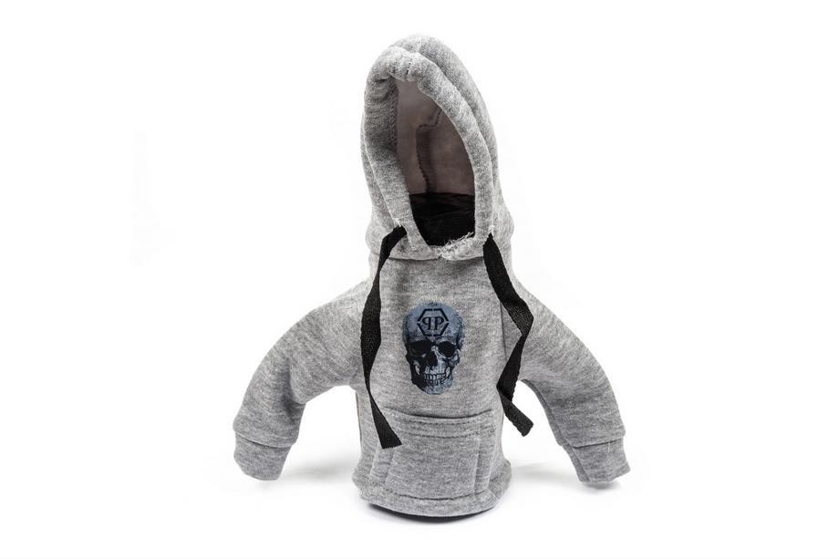 Växelspaksdamask hoodie V913 (Dödskalle QP) Image