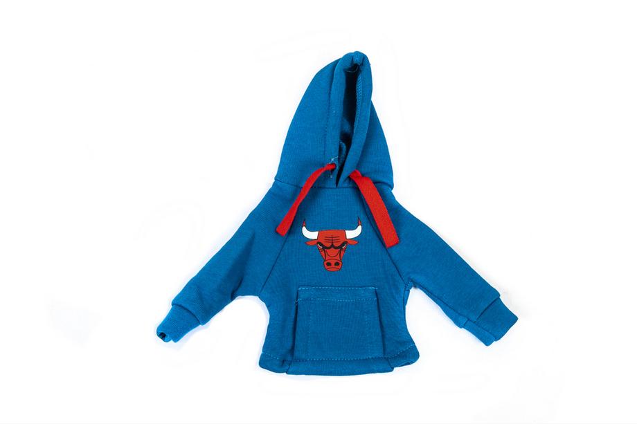 Växelspaksdamask hoodie V910 (Chicago Bulls) Foto 1
