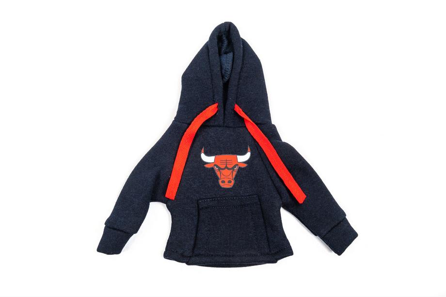 Växelspaksdamask hoodie V909 (Chicago Bulls) Foto 2