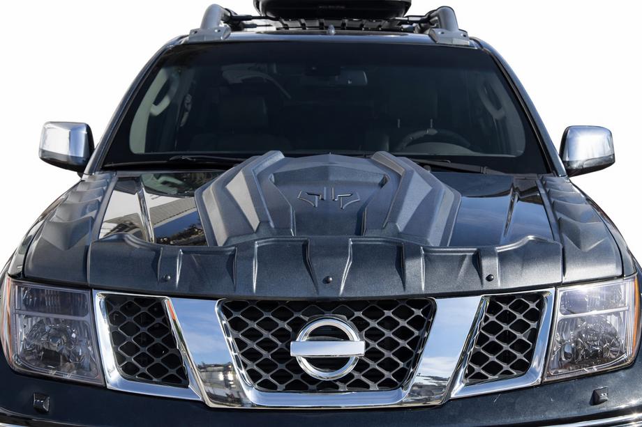 Nissan Navara 2006–2015 Motorhuvskåpa (ABS) Foto 2