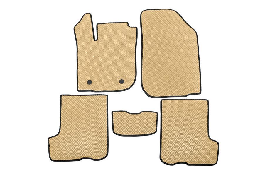 Renault Sandero 2013–2022 EVA bilmattor (Beige) Image