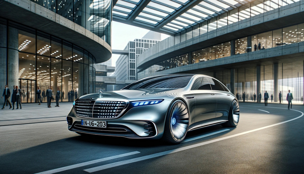 Nya Mercedes S-Class W224: Ett futuristiskt mästerverk