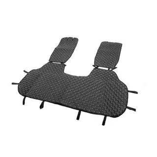 Sätesskydd för baksäten ECO (set, svart med grå söm) foto 3