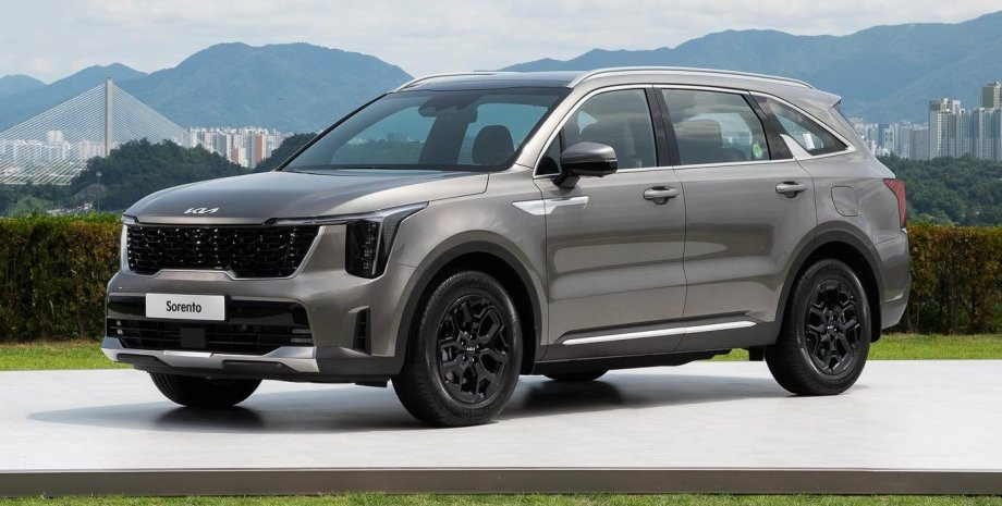Uppdaterad KIA Sorento 2024-crossover
