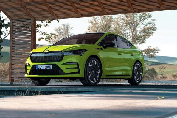 Elektrisk sportig crossover Skoda Enyaq Coupe RS iV 4x4