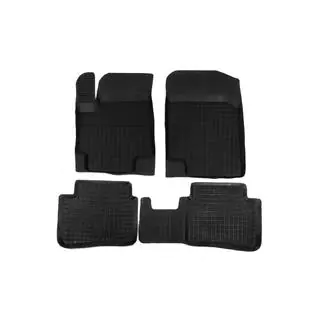 Gummimattor för kupén med upphöjd kant (4 st, Polytep) Hyundai Accent 2011–2017 foto 1