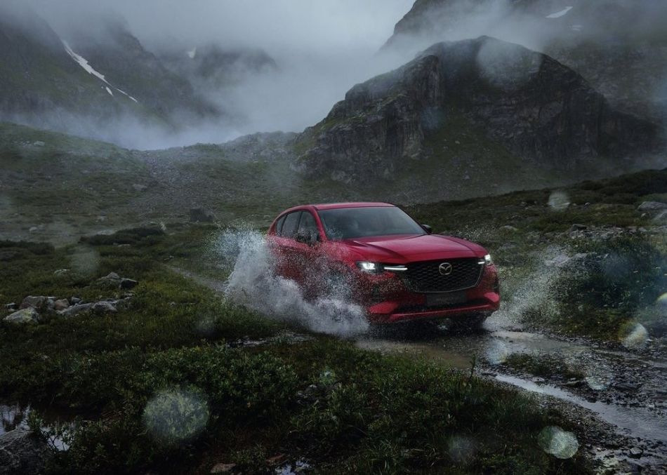 Test av mellanstora crossovern Mazda CX-60
