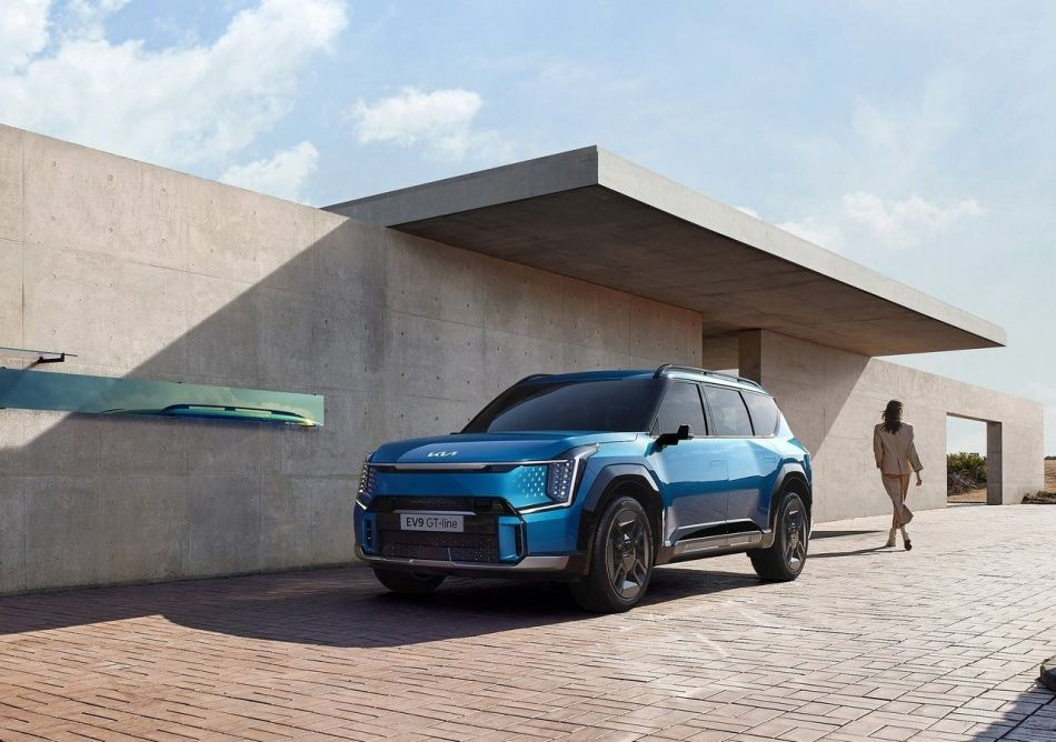 Sjüsitsig elektrisk crossover Kia EV9