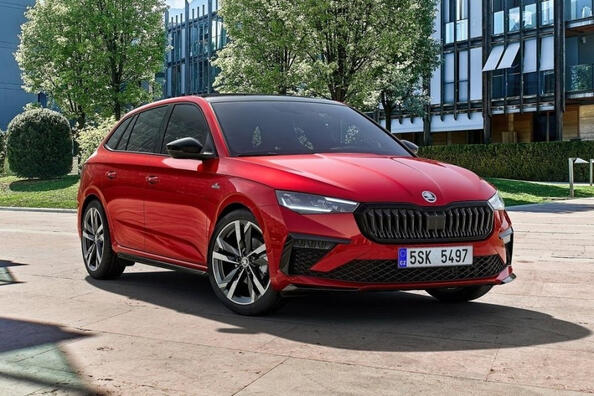 Test av uppdaterade Skoda Scala halvkombi