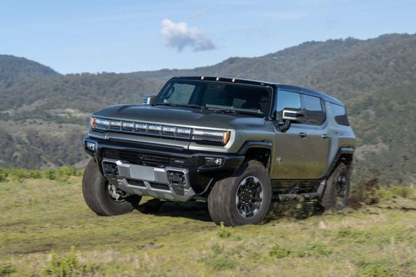Test av den elektriska SUV:en Hummer EV