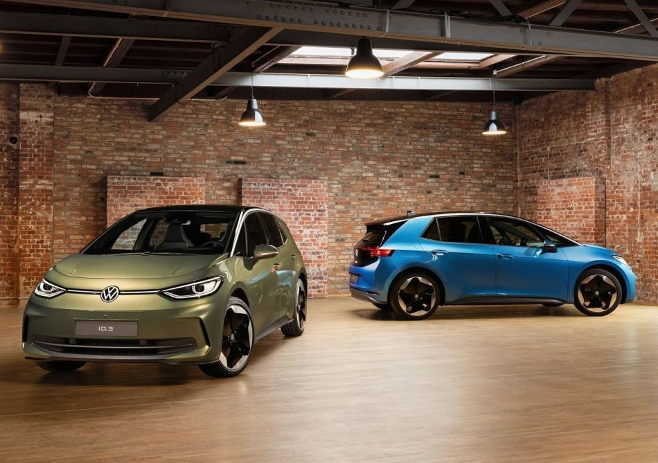 Test av den uppdaterade elhalvkombin Volkswagen ID.3