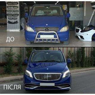 Restyling-kit för W447 Maybach Mercedes Vito W639 2004–2014 foto 4