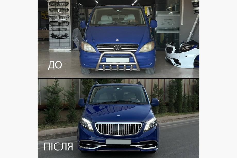 Mercedes Vito W639 2004–2014 Restyling-kit för W447 Maybach Foto 4