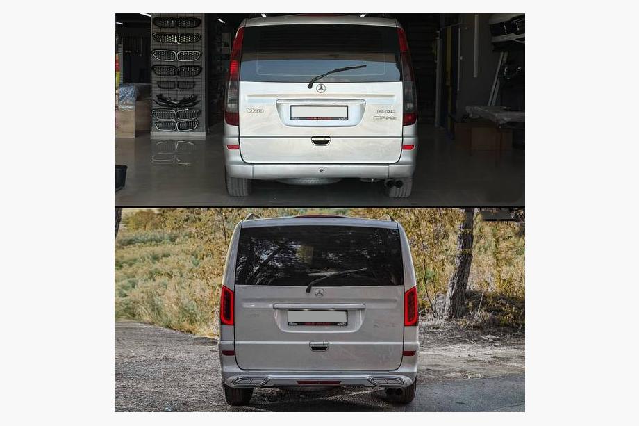 Mercedes Vito W639 2004–2014 Restyling-kit för W447 Maybach Foto 9