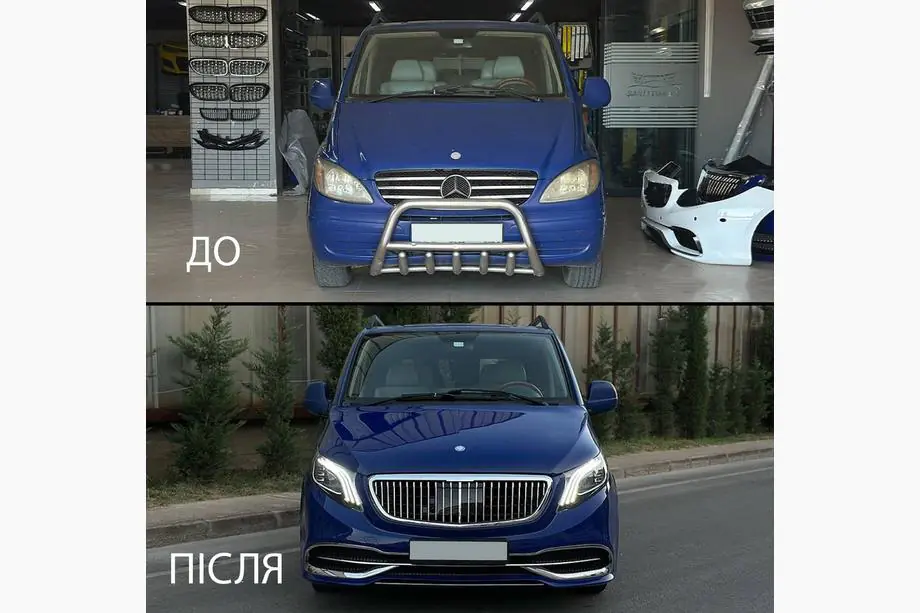 Mercedes Viano 2004–2014 Restyling-kit för W447 Maybach Foto 9