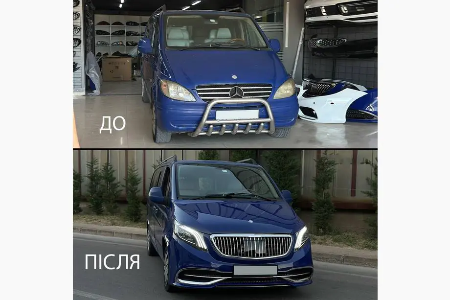 Mercedes Viano 2004–2014 Restyling-kit för W447 Maybach Foto 8