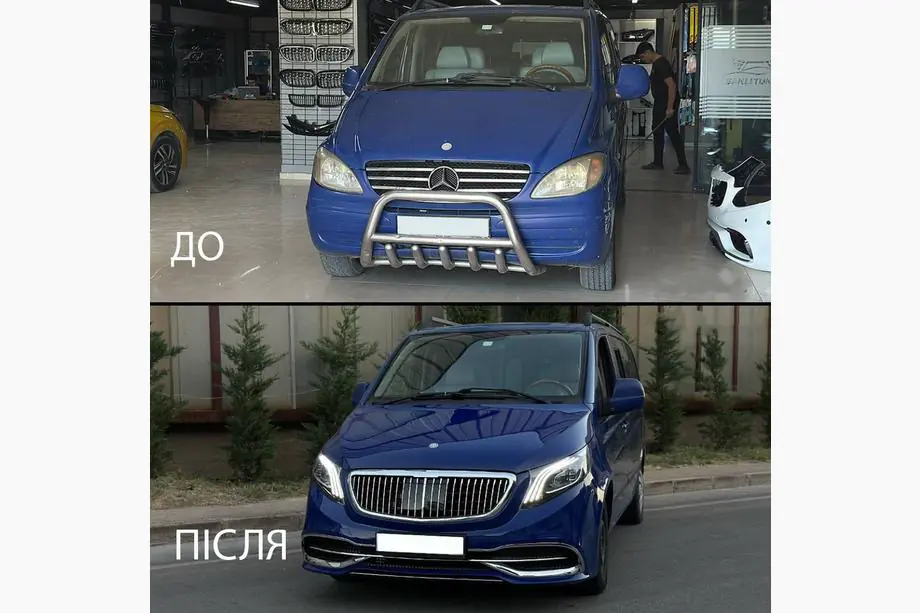 Mercedes Viano 2004–2014 Restyling-kit för W447 Maybach Foto 1