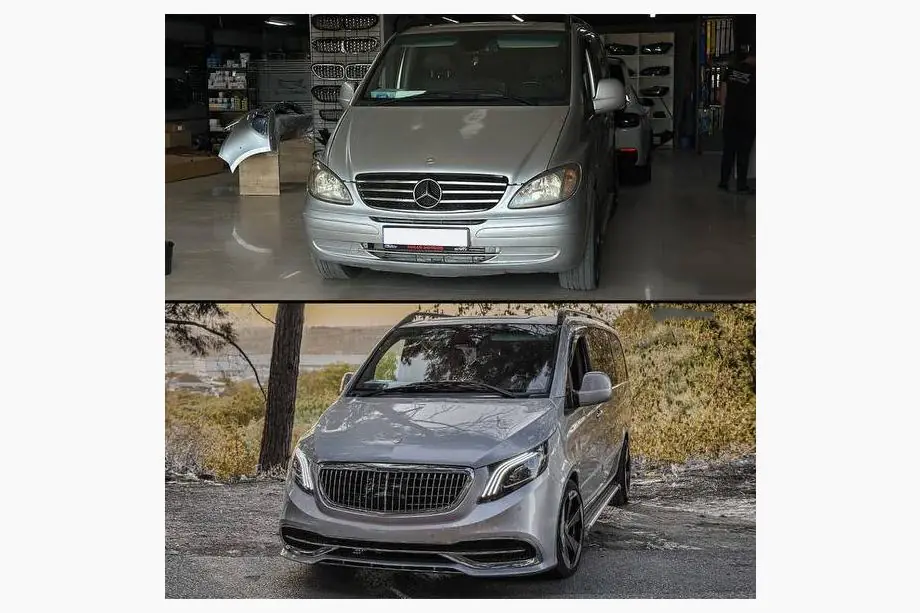 Mercedes Viano 2004–2014 Restyling-kit för W447 Maybach Foto 4