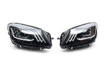 Mercedes S-class W221 2005–2013 Facelift-kit för X222 Maybach S600 foto 29